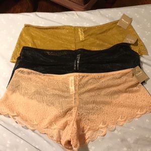 Madewell lace underwear size large NWT